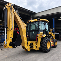 Wheel Diesel Cum Mins Skid Steer Populer CE ISO Wheel Pilot Big Mini Construction Backhoe Front End Loader Excavator Dumper