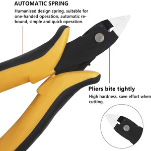 YTH-4020 Chéo Máy cắt dây máy cắt tự làm cắt Kìm mùa xuân nạp bên máy cắt dây snips đối với trang sức làm dây cắt - Product Image 3