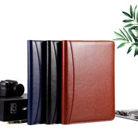 Carpeta Portadocumentos de Cuero PU Personalizada para Negocios, A4/A5, para Sublimación, con Bloc de Notas, Carpeta de Archivos, Portafolio
