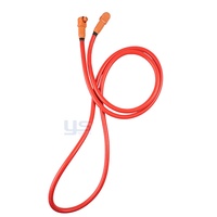 Cable de Prueba Coaxial RF RG393 de Alta Potencia, Conector BNC Macho a HN Macho, Plateado, para Conexión de Equipos de Motocicleta, Arnés de Cables Yeasion