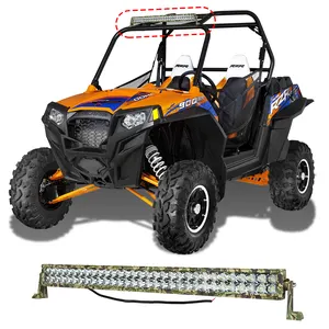 Barra de luz de led 22 ''32'' 42 ''52'', barra de luz led para trabalho em camuflagem condução offroad carro caminhão 4x4 suv atv 12v 24v