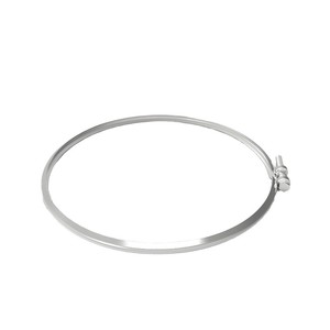 Collier de serrage pour tuyau de type allemand 9 mm en acier inoxydable 304 et caoutchouc, avec structure à clip en T et vis, certifié - Product Image 5