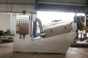 Équipement mécanique de déshydratation des boues à économie d'énergie pour le nettoyage et la digestion des réservoirs de clarification dans les stations d'épuration des eaux usées de tannerie - Product Image 6