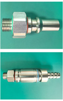 Accouplements à connexion rapide refroidis par liquide utilisés dans les connexions de refroidissement liquide Datacenter Refroidissement liquide Acier inoxydable