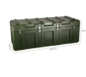 DF JM885846 131.6L 130L 131L 134L 135L 120L Boîte de rangement robuste grande capacité en plastique couleur vert sauge - Product Image 3