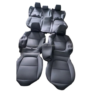 อะไหล่รถยนต์หนังไมโครไฟเบอร์หุ้มเบาะ7ที่นั่งสำหรับ Toyota Land Cruiser LC200 LC300 LC350 Prado - Product Image 3