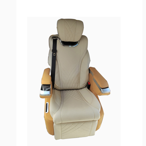 Siège de voiture électrique inclinable en cuir de luxe VIP pour la modification de fourgonnettes, MPV, VR, Sprinter, Vito, Classe V, V250, Carnival - Product Image 5