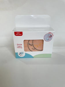 Sabuk Hernia umbilikal, BabyBellyBand untuk bayi 0-12 bulan, bandana perut bayi lembut, bungkus perut bayi baru lahir - Product Image 6