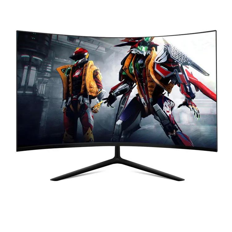 wholesale 27 inch pulgadas frameless high configuration 2560*1440p 2k curved game pc monitors