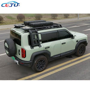 Boîte <span class=keywords><strong>de</strong></span> rangement <span class=keywords><strong>de</strong></span> <span class=keywords><strong>toit</strong></span> <span class=keywords><strong>de</strong></span> voiture en ABS haute capacité 95L, porte-bagages, boîte à outils, sac <span class=keywords><strong>de</strong></span> transport pour BYD Formula Leopard <span class=keywords><strong>5</strong></span> 8 Denza B5 B8 2024+ - Product Image 3