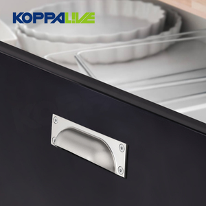 Koppalive Latón Dorado Muebles Cómoda Cajón Perillas Bin Taza Shell Tiradores Manijas de Gabinete de Cocina - Product Image 3