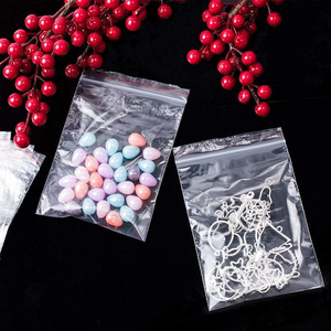 Custom Logo Self-Adhesive CPE Structure PE Zipper Bag Packaging Clothing Underwear Shoes Shipping Featuring OPP - Product Image 6
