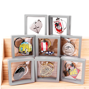 Llaveros de Metal Personalizados con Grabado de Aleación, Dijes de Engranaje en Blanco para Esmalte, Llaveros de Metal con Anillas - Product Image 5