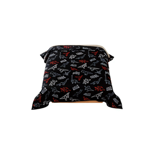 Manta de Invierno Doble Individual XL con Diseño de Dinosaurios, Ropa de Cama de Poliéster, Estilo Moderno Rectangular, Lavable a Máquina - Product Image 1