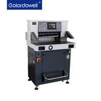 Machines hydrauliques de coupeur de papier programmées par WD-HD530 de la guillotine A3/A4 automatique électrique de découpeuses de papier