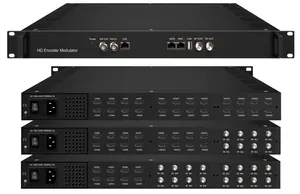 Hot Selling NDS3536S Digital Modulator CATV IPTV 1/2/4/8/16/24 HD ISDB-T DVB-C DVB-T/T2 RF HD To RF Encoder Modulator