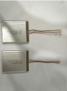 <span class=keywords><strong>Prix</strong></span> de gros Rechargeable 3.7V Lithium Polymère Batterie Pochette personnalisée Ion Lithium 505060 1700mAhLipo Batterie pour masseur de cou - Product Image 2