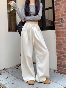 <span class=keywords><strong>Pantaloni</strong></span> larghi a gamba larga a vita alta <span class=keywords><strong>pantaloni</strong></span> larghi a gamba dritta larghi a vita alta <span class=keywords><strong>pantaloni</strong></span> Casual - Product Image 3