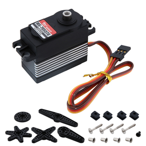 Moteur sans noyau à engrenages métalliques à couple élevé Servo Hitec MS-7955TG, pièces pour avion RC, <span class=keywords><strong>circuit</strong></span> numérique G2, double roulement à <span class=keywords><strong>billes</strong></span>, 65g - Product Image 6