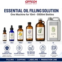Machine de remplissage à piston à double tête servo-électrique CPTECH pour huile essentielle, remplissage précis en acier inoxydable pour l'aromathérapie