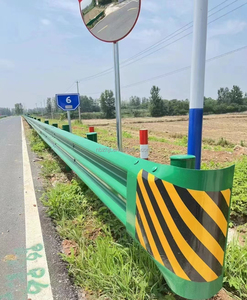 Rào cản va chạm đường cao tốc cho đường giao thông nông thôn chống ăn mòn Ba sóng lan can dầm tôn thép cột lan can tấm - Product Image 4