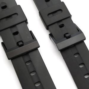 Correa de reloj de silicona de 22mm de alta calidad, correa de reloj de goma negra de 20mm para reloj G shock - Product Image 6
