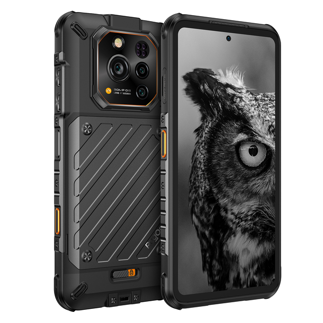 RugOne Xever 7 Custom Battery Covers 5G Mobile Cell Phone Swappable Battery Smartphone 64MP Night Visio 512GB NFC Rugged Phone