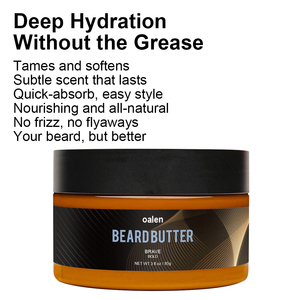Nuovo Burro Naturale per <span class=keywords><strong>la</strong></span> Cura della <span class=keywords><strong>Barba</strong></span>, Balsamo per Uomini, Liscia, Definisce e Idrata Barbe Corte/Lunghe - Product Image 2