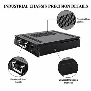 Custom Iron Sheet <b>Metal</b> Enclosure Fabrication Electronic Device Housing Perforated <b>Metal</b> Jacket OEM Assembly <b>Box</b> - Product Image 3