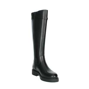 Bottines noires pour femmes, hauteur genou, style tendance 908 - Product Image 5