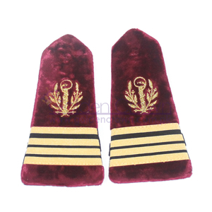 Personalizar al por mayor bordado ceremonial uniforme capitán charreteras tablas de hombro - Product Image 1