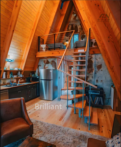 Casa prefabricada moderna para apartamentos Campamento de verano Hotel Estructura de acero a prueba de agua <span class=keywords><strong>Precio</strong></span> de fábrica Casa de troncos triangular - Product Image 3