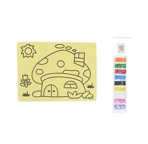 儿童DIY彩色沙画儿童教育玩具，儿童沙画礼品提升创造力和精细运动技能 - Product Image 6