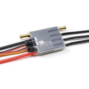 60A brushless ESC Waterproof metal speed <b>controller</b> 3-6S racing ESC APP parameter adjustment - Product Image 3