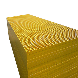 ทางเดินตะแกรงไฟเบอร์กลาส FRP ความแข็งแรงสูง แพลตฟอร์มตะแกรงไฟเบอร์กลาส - Product Image 1