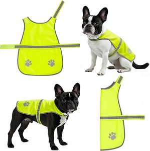 Chaleco <span class=keywords><strong>de</strong></span> Seguridad Reflectante Ajustable para Perros, Equipo <span class=keywords><strong>de</strong></span> Alta Visibilidad para Mascotas, para Caminar <span class=keywords><strong>de</strong></span> Noche, Correr, Aventuras al Aire Libre, con Logotipo Personalizado Impreso - Product Image 3
