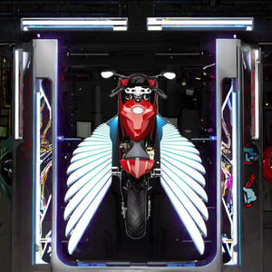 La lumière de projection d'aile d'ange LED étanche IP67 la plus populaire pour moto, vélo, voiture, SUV-<span class=keywords><strong>Accessoires</strong></span> spéciaux pour motos - Product Image 4