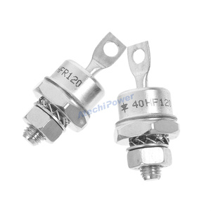 ديود 40HF120 بقوة <span class=keywords><strong>40</strong></span> أمبير، 40HFR120 40A 1200V، مقوم تيار بولت - Product Image 5