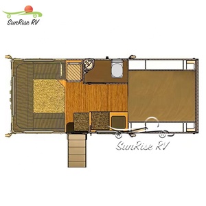 Remolque de camping de expedición estándar EUR para Mitsubishi y <span class=keywords><strong>Mercedes</strong></span> Benz <span class=keywords><strong>4X4</strong></span> Truck Camper Caravan - Product Image 5