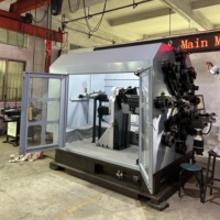 Machine de formage de fil CNC puissante à 13 axes, 3-8 mm, pour ressorts, anneaux et jouets