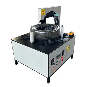 Special Design Orbital Wrapper Aluminum Profile Packing Type Coil Horizontal Tire Ring Stretch Wrapping Pack Bagging Machine