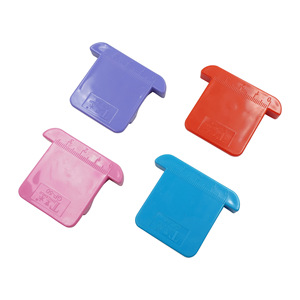 Calibrador Magnético de Plástico GP-50 con Regla para Costura, Prensado de Arcos y Protección de Bordes, Colores Surtidos - Product Image 4