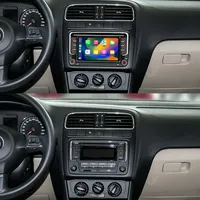 Autoradio Android 2Din pour Volkswagen Passat B6 B7 Jetta Caddy Polo Golf 5 6 Touran Multimédia Sans Fil Carplay Navigation GPS