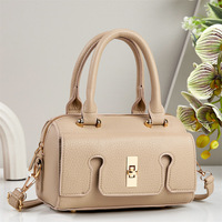 JMKTW 05 Nouveau modèle de sacs à bandoulière de style coréen, élégant et tendance, sac à main simple de couleur unie, petit sac carré à fermeture éclair