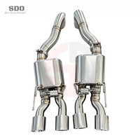 Tuyaux d'échappement Cat-back SD Performance SUS304 pour Chevrolet Corvette C6 Z06/ZR1 6.2L 2006-2013, échappement à valve à vide Catback pour voiture