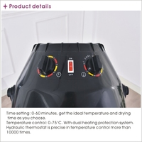 Sèche-cheveux professionnel pour salon, 1000W, double tension, modèle plastique D3600, outil de coiffure et de soin des cheveux