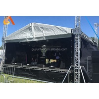 Custom Aluminio Etapa Truss Vertical Line Array Altavoz Lift Truss Stand Tower Truss Dj