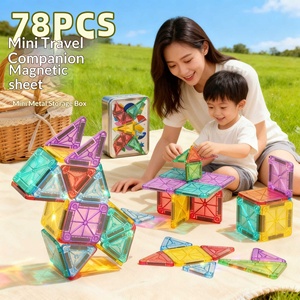 Children's Supplement Pack Loose Pieces Portable Cross-border Educational Toys <b>Iron</b> Box Pack Mini Color Window Pieces - Product Image 2