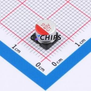 CT1J100M0605 ตัวเก็บประจุแบบแข็ง SMD, D6.3xL5.8 มม. ( ความจุ: 10uF ) ( ความแม่นยำ: 20% แรงดันไฟฟ้าที่กำหนด: 63V ) - Product Image 1