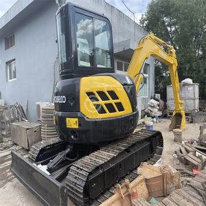 รถขุดขนาดเล็ก Kobelco SK35 มือสอง สภาพดี พร้อมระบบไฮดรอลิก ปั๊มและเครื่องยนต์ Kawasaki แบบตีนตะขาบ น้ำหนัก 3.6 ตัน - Product Image 5